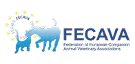 Логотип FECAVA - стоматолог для собак